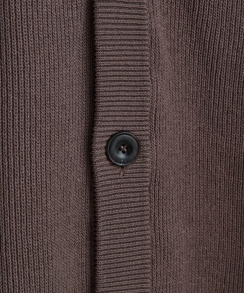 WYM LIDNM(ウィム バイ リドム)の「WIDE AZE CARDIGAN(カーディガン/ボレロ・メンズ・ベージュ/グリーン系その他/ライトベージュ/チャコールグレー/ブラウン・S/M/L)」の19枚目の写真