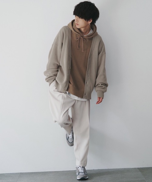 WIDE AZE CARDIGAN（カーディガン/ボレロ）｜WYM LIDNM（ウィム バイ