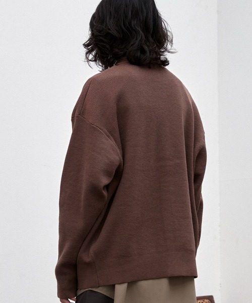 WIDE AZE CARDIGAN（カーディガン/ボレロ）｜WYM LIDNM（ウィム