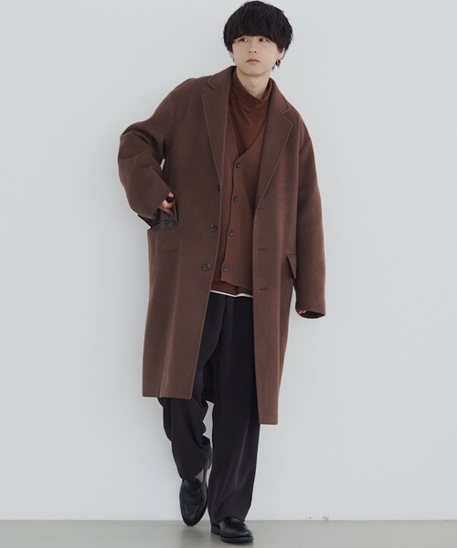 WYM KNIT SHIRT CARDIGAN ニットポロ カーディガン CARDIGAN JK RELAX SET-UP（セットアップ）｜WYM LIDNM（ウィム