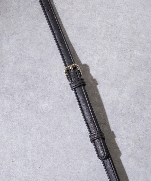 DISCOAT（ディスコート）の「ミニボストンショルダーバッグ（ショルダーバッグ・レディース・ブラック/ダークブラウン/サンドベージュ/ブラック系その他・FREE）」の22枚目の写真