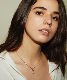 CENE | 【CENE】セネ/　[ゴールド]ペタルイニシャルチェーン ネックレス(ネックレス)