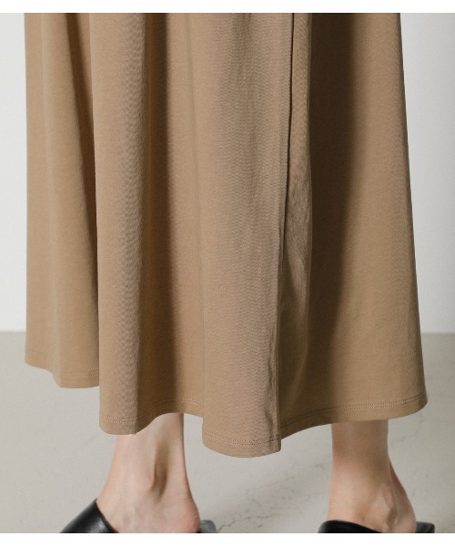 AZUL by moussy（アズールバイマウジー）の「TOPS SET CAMI ONEPIECE / トップスセット キャミワンピース（ワンピース・レディース・ブラック/ダークカーキ/ベージュ・MEDIUM/SMALL）」の9枚目の写真