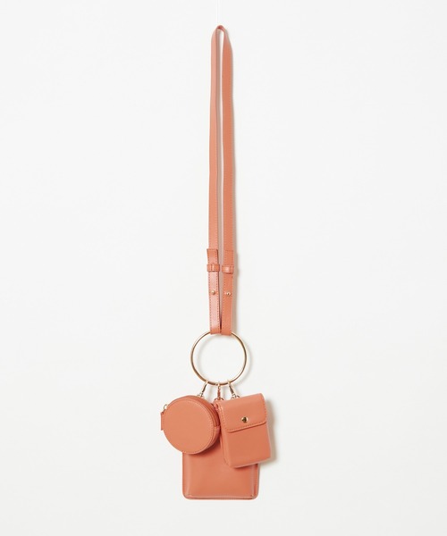 CIAOPANIC（チャオパニック）の「マルチショルダーバッグ/３点セット（ショルダーバッグ・レディース・ブラック/オレンジ/グレイッシュベージュ・FREE）」の8枚目の写真