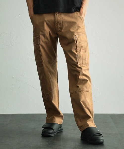 Wrangler(ラングラー)の「Wrangler/ラングラー BROWN カーゴパンツ(カーゴパンツ・メンズ・ブラック/ベージュ/ブラウン/オリーブ・SMALL/MEDIUM/LARGE/X-LARGE)」の12枚目の写真