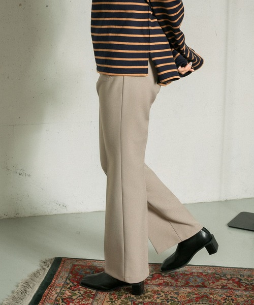 KBF（ケイビーエフ）の「パッチポケットフレアパンツ（その他パンツ・レディース・ブラック/ブルー系その他/ベージュ・ONE）」の20枚目の写真