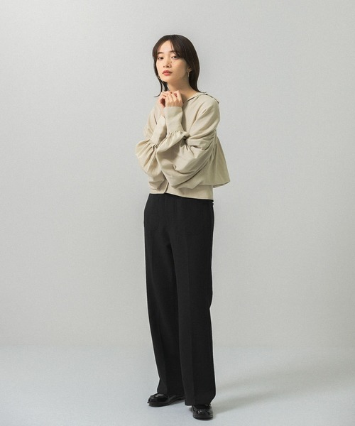 KBF パッチポケットフレアパンツ KBF パンツ パッチポケットフレアパンツ レディース : ZOZOTOWN