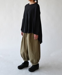 NHT | NHT/エヌエイチティー ラウンドフレアーロングTシャツ(Tシャツ/カットソー)