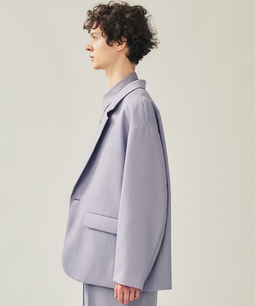 city（シティ）の「1B JACKET（テーラードジャケット・メンズ・パープル/ライトグレー/ブラック・3/2）」の21枚目の写真