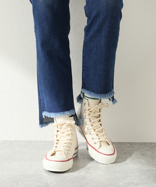 CONVERSE(コンバース)の「【CONVERSE/コンバース】 CANVAS ALL STAR J HI:スニーカー(スニーカー・レディース・アイボリー・22.5cm/24cm/23.5cm/25cm/24.5cm/23cm)」の16枚目の写真