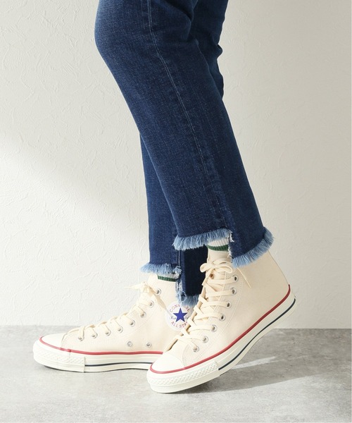 CONVERSE(コンバース)の「【CONVERSE/コンバース】 CANVAS ALL STAR J HI:スニーカー(スニーカー・レディース・アイボリー・22.5cm/24cm/23.5cm/25cm/24.5cm/23cm)」の15枚目の写真