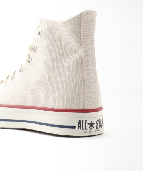 CONVERSE(コンバース)の「【CONVERSE/コンバース】 CANVAS ALL STAR J HI:スニーカー(スニーカー・レディース・アイボリー・22.5cm/24cm/23.5cm/25cm/24.5cm/23cm)」の5枚目の写真
