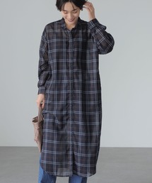 AMERICAN HOLIC | 3WAYバックギャザーシャツワンピース(ワンピース)