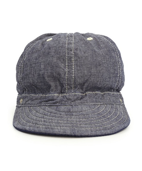 CA4LA（カシラ）の「C＆D KOMECAP（キャップ・メンズ・ネイビー/ブルー/ホワイト/ベージュ・ONESIZE）」の10枚目の写真