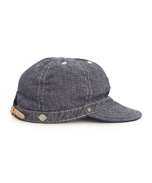 CA4LA（カシラ）の「C＆D KOMECAP（キャップ・メンズ・ネイビー/ブルー/ホワイト/ベージュ・ONESIZE）」の9枚目の写真