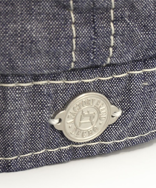 CA4LA（カシラ）の「C＆D KOMECAP（キャップ・メンズ・ネイビー/ブルー/ホワイト/ベージュ・ONESIZE）」の6枚目の写真