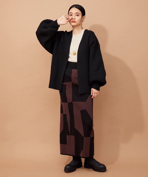ADAM ET ROPE'（アダムエロペ）の「リサイクルヤーン畦ミドル