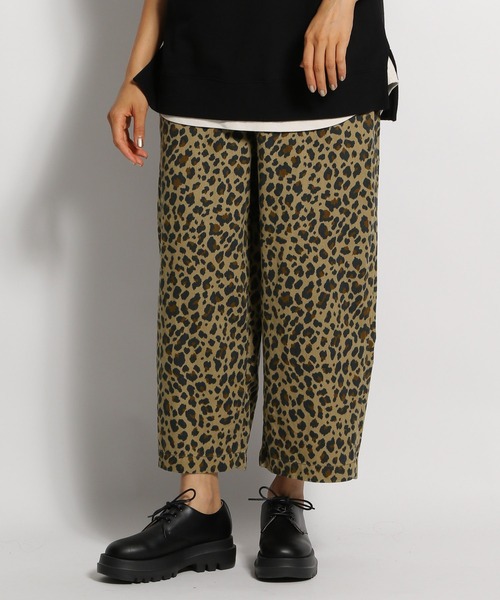 niko and...（ニコアンド）の「ZOOアソートコクーンパンツ（その他パンツ・レディース・チャコール/キャメル/ベージュ/グリーン・MEDIUM/LARGE）」の4枚目の写真