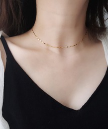 ABBEY MARKET（アビーマーケット）の「シルバー チェーン ネックレス チョーカー　eclair chain necklace（ネックレス）」