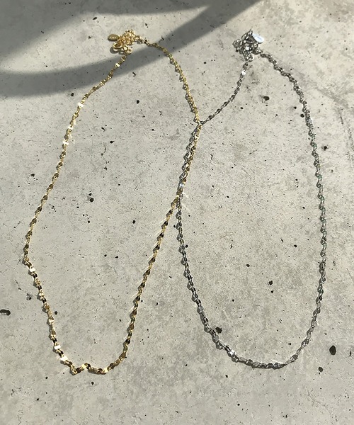 ABBEY MARKET（アビーマーケット）の「シルバー チェーン ネックレス チョーカー　eclair chain necklace（ネックレス・レディース・ゴールド/シルバー・FREE）」の6枚目の写真