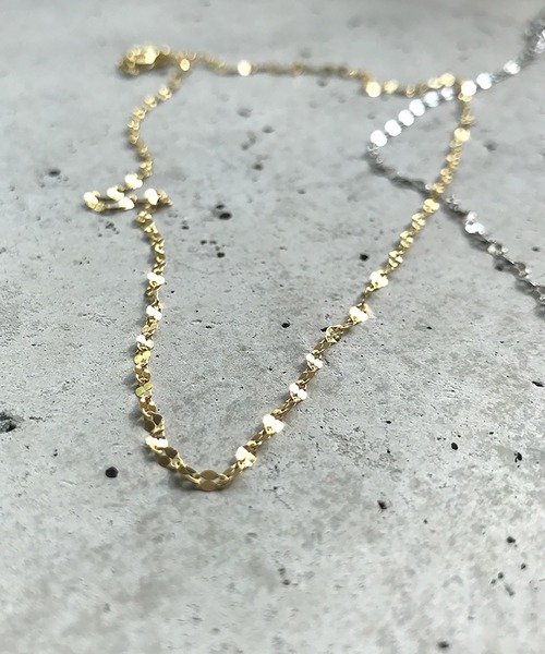 ABBEY MARKET（アビーマーケット）の「シルバー チェーン ネックレス チョーカー　eclair chain necklace（ネックレス・レディース・ゴールド/シルバー・FREE）」の7枚目の写真