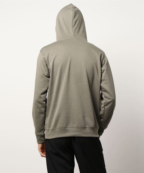 OUTDOOR PRODUCTS APPAREL(アウトドアプロダクツアパレル)の「【OUTDOOR PRODUCTS/アウトドアプロダクツ】防シワ UVカット ポンチ素材使用 CAMPモチーフデザインプルスウェットパーカー イージーケア商品(パーカー・メンズ・カーキ/アイボリー/ブラック/ブルー系その他・MEDIUM/X-LARGE/LARGE)」の7枚目の写真