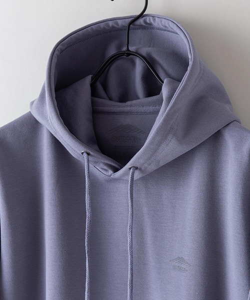 OUTDOOR PRODUCTS APPAREL(アウトドアプロダクツアパレル)の「【OUTDOOR PRODUCTS/アウトドアプロダクツ】防シワ UVカット ポンチ素材使用 CAMPモチーフデザインプルスウェットパーカー イージーケア商品(パーカー・メンズ・カーキ/アイボリー/ブラック/ブルー系その他・MEDIUM/X-LARGE/LARGE)」の13枚目の写真