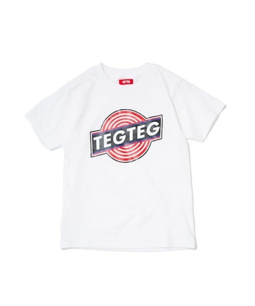 TEG TEG(テグテグ)の「TEG Enban TEE(Tシャツ/カットソー・キッズ・ホワイト・130cm)」の1枚目の写真