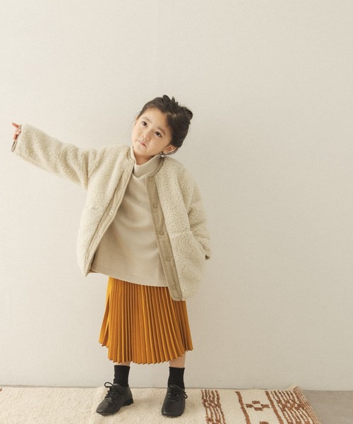 URBAN RESEARCH DOORS - FORK&amp;SPOON　リバーシブルボアブルゾン URBAN RESEARCH DOORS（アーバンリサーチドアーズ）の