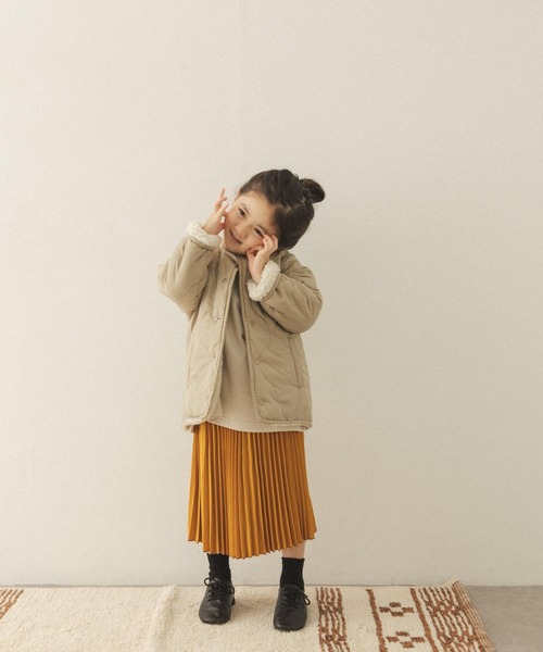URBAN RESEARCH DOORS(アーバンリサーチドアーズ)の「FORK&SPOON リバーシブルボアブルゾン(KIDS)(その他アウター・キッズ・ホワイト系その他/ブルー系その他・90/105/120/135)」の5枚目の写真