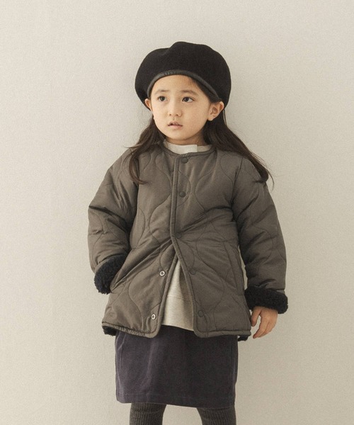 URBAN RESEARCH DOORS(アーバンリサーチドアーズ)の「FORK&SPOON リバーシブルボアブルゾン(KIDS)(その他アウター・キッズ・ホワイト系その他/ブルー系その他・90/105/120/135)」の16枚目の写真