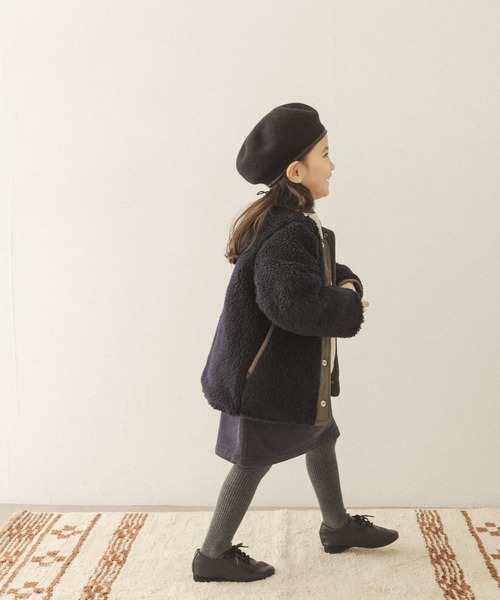 URBAN RESEARCH DOORS(アーバンリサーチドアーズ)の「FORK&SPOON リバーシブルボアブルゾン(KIDS)(その他アウター・キッズ・ホワイト系その他/ブルー系その他・90/105/120/135)」の21枚目の写真