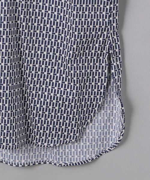 ＜HEUGN（ユーゲン）＞ Rob プリント バンドカラー シャツ HEUGN（ユーゲン）の「＜HEUGN（ユーゲン）＞ Rob プリント バンド