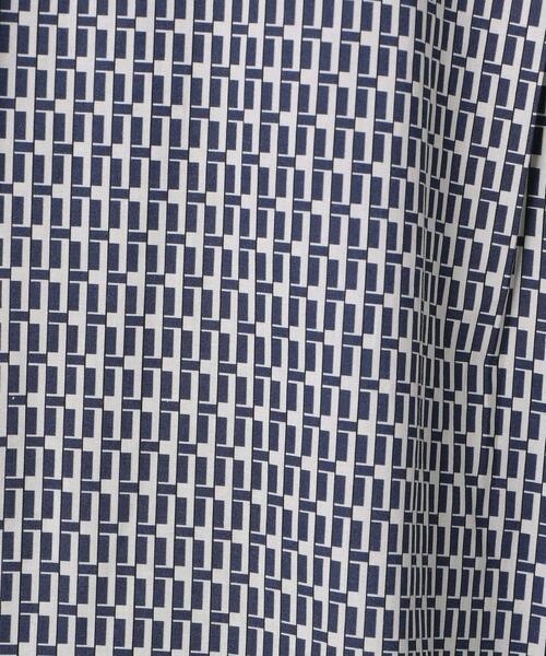 ＜HEUGN（ユーゲン）＞ Rob プリント バンドカラー シャツ HEUGN（ユーゲン）の「＜HEUGN（ユーゲン）＞ Rob プリント バンド