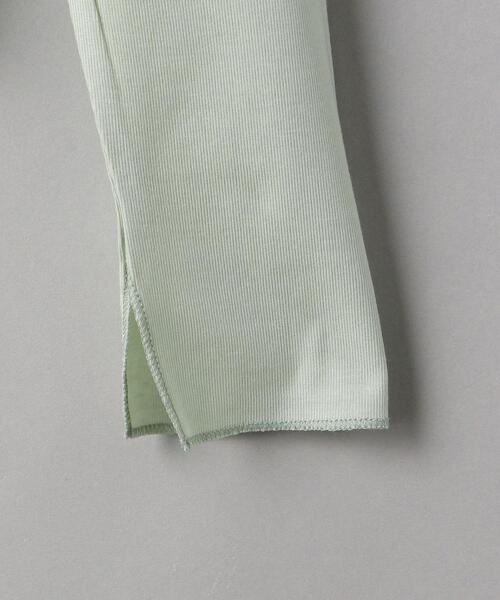 BEAUTY&YOUTH UNITED ARROWS(ビューティーアンドユースユナイテッドアローズ)の「BY ベアフライス タートルネック カットソー -ウォッシャブル-(Tシャツ/カットソー・レディース・ブラウン/ライム/ブラック/オフホワイト・FREE)」の16枚目の写真