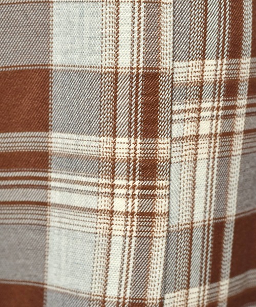 RETRO GIRL（レトロガール）の「柄チェックセミフレアパンツ（スラックス・レディース・ブラウン系その他/グリーン系その他/ブルー系その他・FREE）」の20枚目の写真