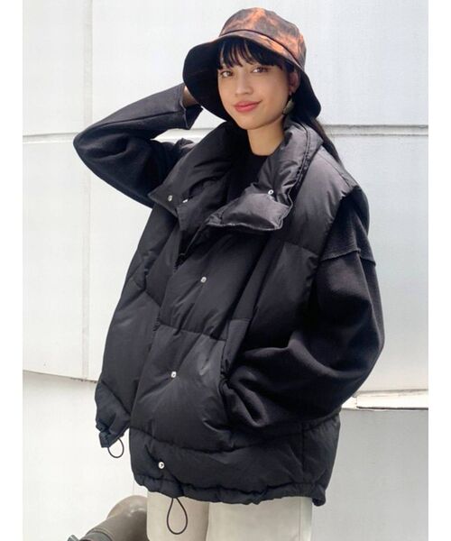 EMODA（エモダ）の「コーデュロイワイドハット（ハット・レディース・オレンジ/ブラック・FREE）」の13枚目の写真