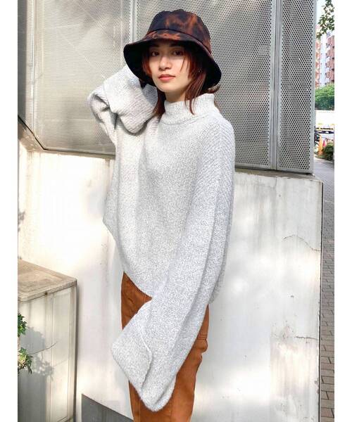 EMODA（エモダ）の「コーデュロイワイドハット（ハット・レディース・オレンジ/ブラック・FREE）」の17枚目の写真