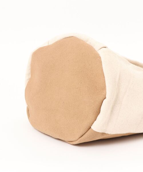 チャイハネ（チャイハネ）の「【チャイハネ】コットンキャンバスWAYショルダーバッグ（ショルダーバッグ・レディース・カーキ/ナチュラル・FREE）」の11枚目の写真