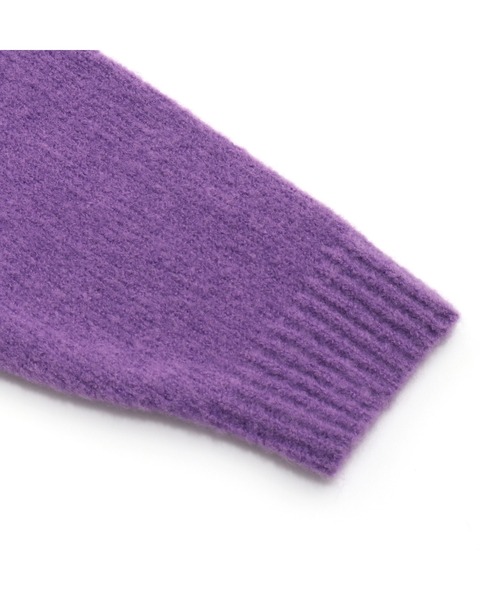 JENNI love（ジェニィラブ）の「マシュマロニットバックリボンワンピ（ワンピース・キッズ・ベージュ/ミント/パープル・130cm/140cm/150cm/160cm）」の19枚目の写真