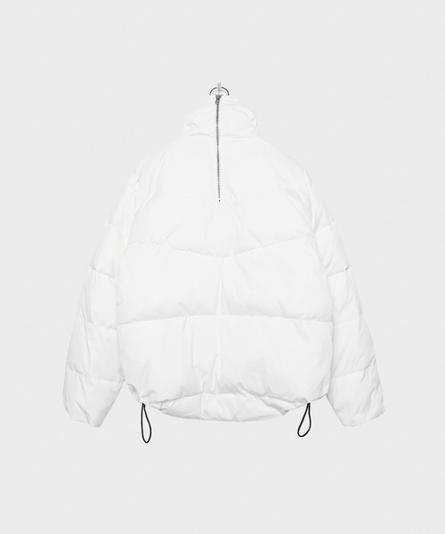 LEGENDA(レジェンダ)の「Deformation スタンドネック中綿ジャケット *(ブルゾン・メンズ・ホワイト/ブラック・FREE)」の6枚目の写真