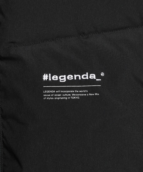 LEGENDA(レジェンダ)の「Deformation スタンドネック中綿ジャケット *(ブルゾン・メンズ・ホワイト/ブラック・FREE)」の14枚目の写真