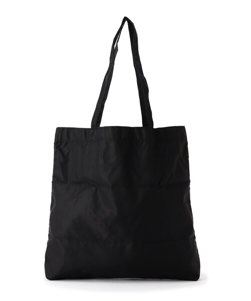 THE SHOP TK （ザ ショップ ティーケー ）の「◆【セレモニー対応可】エコバッグ付きトートバッグ（トートバッグ・レディース・ブラック/ナチュラル・99）」の6枚目の写真