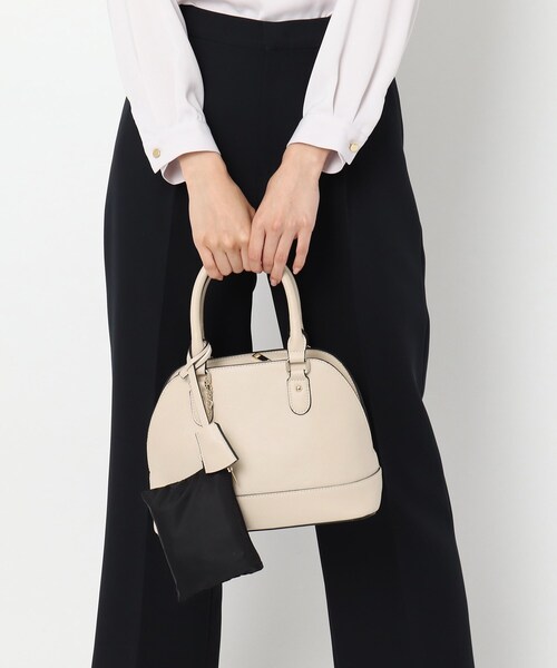 THE SHOP TK （ザ ショップ ティーケー ）の「◆【セレモニー対応可】エコバッグ付きトートバッグ（トートバッグ・レディース・ブラック/ナチュラル・99）」の8枚目の写真