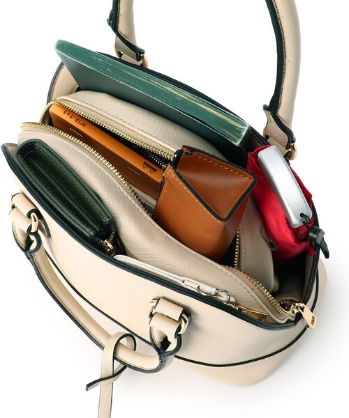 THE SHOP TK （ザ ショップ ティーケー ）の「◆【セレモニー対応可】エコバッグ付きトートバッグ（トートバッグ・レディース・ブラック/ナチュラル・99）」の18枚目の写真