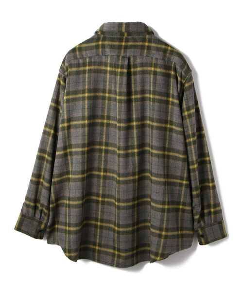 WHITELAND(ホワイトランド)の「WHITELAND/ホワイトランド/リバーシブルチェックシャツ(シャツ/ブラウス・メンズ・ベージュ/グリーン・FREE)」の11枚目の写真