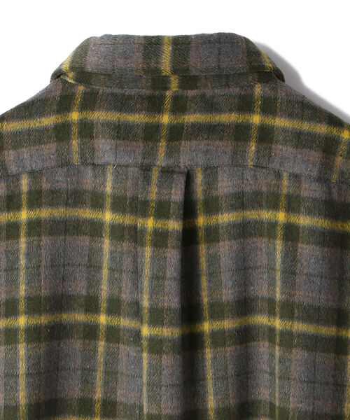 WHITELAND(ホワイトランド)の「WHITELAND/ホワイトランド/リバーシブルチェックシャツ(シャツ/ブラウス・メンズ・ベージュ/グリーン・FREE)」の9枚目の写真