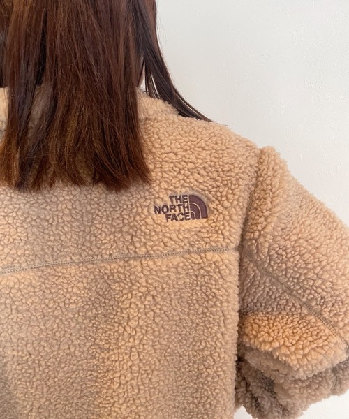 THE NORTH FACE(ザノースフェイス)の「国内未発売 THE NORTH FACE(ザ・ノースフェイス)/セーブ ザアースフリースボアスタンドジャケット/ SAVE THE EARTH FLEECE JACKET(ブルゾン・レディース・キャメル/チャコールグレー/アイボリー・S/M/L/XL)」の16枚目の写真