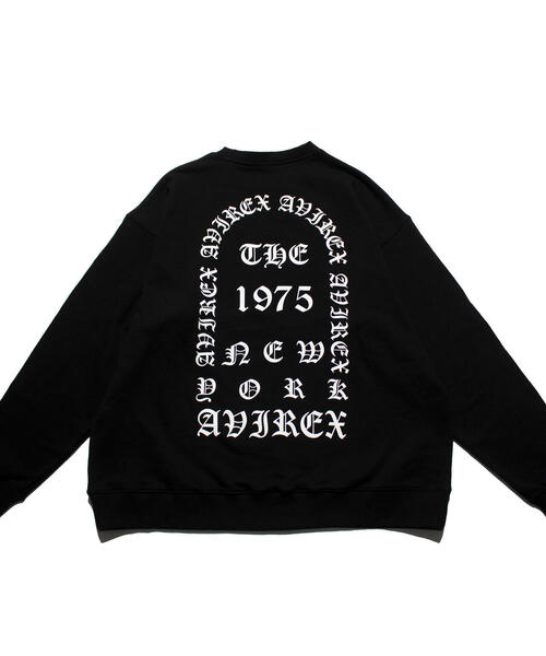 AVIREX(アヴィレックス)の「【直営店限定】CREW NECK SWEAT AVX Ⅱ/ クルーネックスウェットAVXⅡ(スウェット・レディース・ホワイト/ブラック・MEDIUM/LARGE)」の8枚目の写真