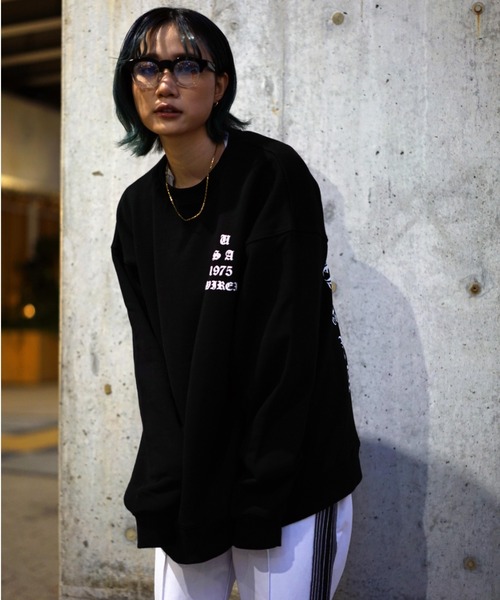 AVIREX(アヴィレックス)の「【直営店限定】CREW NECK SWEAT AVX Ⅱ/ クルーネックスウェットAVXⅡ(スウェット・レディース・ホワイト/ブラック・MEDIUM/LARGE)」の10枚目の写真